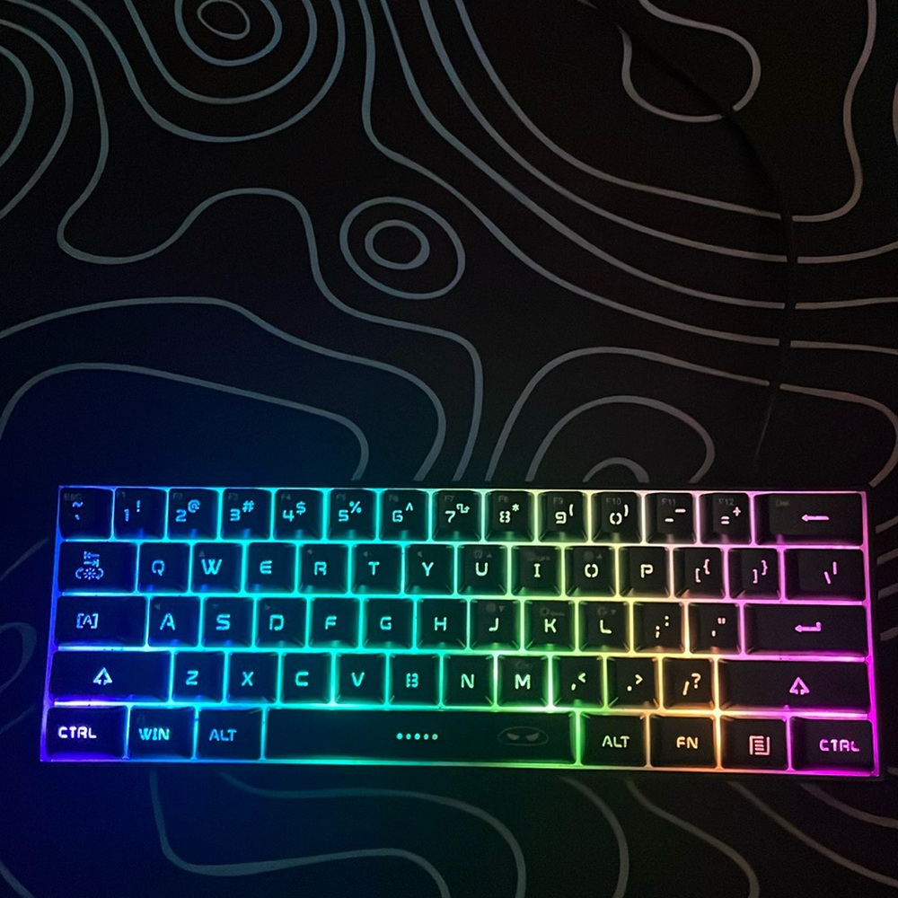 MageGee Mini 60% RGB Mechanical Gaming Keyboard [PC, MAC, PS4, Xbox ONE]
